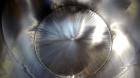 Used Viatec Chem-Tek Tank, 2007 Gallon, Model OVS, 316 Stainless Steel, Vertical. Approximate 80” diameter x 92” straight side. Open top with (2) 1/4 covers, and a bolt on middle section, sloped bott...