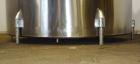 Used Viatec Chem-Tek Tank, 2007 Gallon, Model OVS, 316 Stainless Steel, Vertical. Approximate 80” diameter x 92” straight side. Open top with (2) 1/4 covers, and a bolt on middle section, sloped bott...