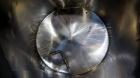 Used Viatec Chem-Tek Tank, 1000 Gallon, 304 Stainless Steel, Vertical. Approximately 62” diameter x 82” straight side. Open top with (2) 1/3 covers and a bolt on middle section, sloped bottom. Clamp-...