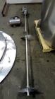 Used Viatec Chem-Tek Tank, 1000 Gallon, 304 Stainless Steel, Vertical. Approximately 62” diameter x 82” straight side. Open top with (2) 1/3 covers and a bolt on middle section, sloped bottom. Clamp-...