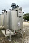 Viatec 1049 Gallon Stainless Steel Jacketed Mix Tank