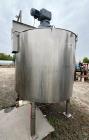 Viatec 1049 Gallon Stainless Steel Jacketed Mix Tank