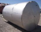 Used W.H.E Bio-Systems Inc. Tank, 4000 Gallon, 304 Stainless Steel, Vertical. 92