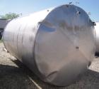 Used W.H.E. Bio-Systems Tank, 4000 Gallon, 304 Stainless Steel, Vertical. 92