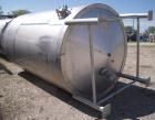 Used W.H.E. Bio-Systems Tank, 4000 Gallon, 304 Stainless Steel, Vertical. 92