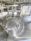 Used Sprinkman Stainless Steel Agitated Pressure Tank,  Approximate 3,767 Gallon. Internal rated 45/FV psi at -20 to 350 degrees F. 304 stainless steel, vertical, slight dished top and cone bottom.  ...