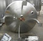 USED: Walker tank, 1000 gallon, 316 stainless steel, vertical. 54