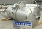 Used Walker Stainless Flash Cooler Pressure Tank, 1000 Gallon, Model FC-1, 316L Stainless Steel, Vertical. 54