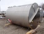 Used- Walker Holding Tank, 3000 Gallon, 316 Stainless Steel, Vertical.