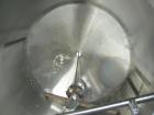 Used Walker Tank, 1000 Gallon, 316 Stainless Steel, Vertical. 66