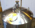 Used Walker Stainless Mix Tank, 1500 Gallon, 304 Stainless Steel, Vertical. Approximate 84” diameter x 64” straight side. Dished top, coned bottom. Internal rated atmospheric at 250 degrees F. Top mo...