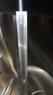 Used Walker Stainless Mix Tank, 1500 Gallon, 304 Stainless Steel, Vertical. Approximate 84” diameter x 64” straight side. Dished top, coned bottom. Internal rated atmospheric at 250 degrees F. Top mo...