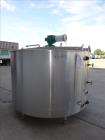 Used Walker Stainless Equipment Co. Mix Tank, Model PZ-B, 1,000 Gallon, 304 Sta