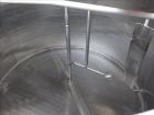 Used Walker Stainless Equipment Co. Mix Tank, Model PZ-B, 1,000 Gallon, 304 Sta