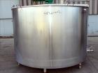 Used Walker Stainless Mix Tank, Model PZ-B, 1,000 Gallon, 304 Stainless Steel,