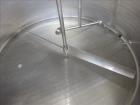 Used Walker Stainless Mix Tank, Model PZ-B, 1,000 Gallon, 304 Stainless Steel,
