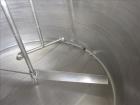 Used Walker Stainless Mix Tank, Model PZ-B, 1,000 Gallon, 304 Stainless Steel,
