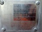 Used Walker Stainless Mix Tank, Model PZ-B, 1,000 Gallon, 304 Stainless Steel,