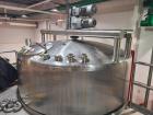 4,000 Gallon 316L Stainless Steel Process Tank – Jacketed, Agitated, CIP Ready