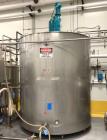 Used 2500 Gallon Walker Jacketed Stainless Steel Mix Tank