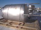 Used Walker Stainless Tank, 1000 Gallon, 316 Stainless Steel, Vertical.  66