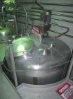 Used Walker Stainless Tank, 1000 gallon, 316 stainless steel, vertical. 66