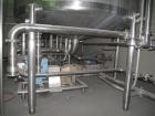 Used Walker Stainless Tank, 1000 gallon, 316 stainless steel, vertical. 66