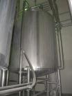 Used Walker Stainless Tank, 1000 gallon, 316 stainless steel, vertical. 66