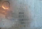 Used Walker Stainless Pressure Tank, 1000 Gallon, 316 stainless steel, vertical. 66