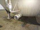 Used Walker Tank, Model SSHHT, 4,500 Gallon, 304 Stainless steel. Horizontal