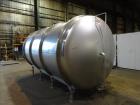 Used Walker Tank, Model SSHHT, 4,500 Gallon, 304 Stainless steel. Horizontal.