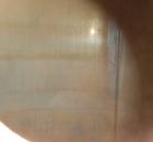 Used Walker Tank, 3,500 Gallon, 304L stainless steel, vertical. Approximate 96