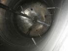 Used Walker Stainless Pressure Tank, 3000 Gallon, 316 Stainless Steel, Vertical. Approximate 72'' diameter x 166'' straight side, dished top and bottom. Internal rated 35/fv psi at 325 deg F. Foote a...