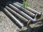 Used Walker Stainless Pressure Tank, 3000 Gallon, 316 Stainless Steel, Vertical. Approximate 72'' diameter x 166'' straight side, dished top and bottom. Internal rated 35/fv psi at 325 deg F. Foote a...