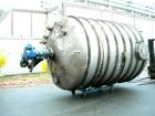 Used: Walker Stainless pressure tank, 4000 gallon, stainless steel, vertical. Approximately 96