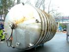 Used: Walker Stainless pressure tank, 4000 gallon, stainless steel, vertical. Approximately 96