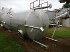 Used Walker 2500 Gallon Tank, 304L Stainless Steel, Vertical.