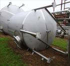 Used Walker 2500 Gallon Tank, 304L Stainless Steel, Vertical.