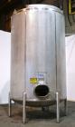 Used Cherry-Burrell Storage Tank, 4500 Gallon, Model CVD, 316L Stainless Steel, Vertical. 96