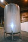 Used Cherry-Burrell Storage Tank, 4500 Gallon, Model CVD, 316L Stainless Steel, Vertical. 96
