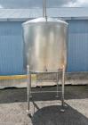 Used- 1850 Gallon Waukesha Cherry Burrell 316 Stainless Steel Tank. Interior Dimensions: 80