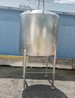 Used- 1850 Gallon Waukesha Cherry Burrell 316 Stainless Steel Tank. Interior Dimensions: 80