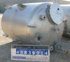 Used Will-Flow Pressure Tank, 1000 Gallon, 316 Stainless Steel, Vertical. 66