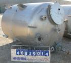 Used- Will-Flow Pressure Tank, 1000 Gallon, 316 Stainless Steel, Vertical. 66