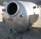 Used Will-Flow Pressure Tank, 1000 Gallon, 316 Stainless Steel, Vertical. 66
