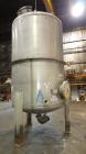 Used Wolfe Mechanical And Equipment Pressure Tank, 3093 Gallon, 316 Stainless Steel, Vertical. 84