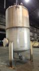 Used Wolfe Mechanical And Equipment Pressure Tank, 3093 Gallon, 316 Stainless Steel, Vertical. 84