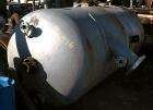 Used- Wyatt Pressure Tank, 1590 Gallon, 304L Stainless Steel, Vertical. 60