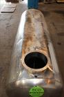 Used Zero Milk Cooling Tank, Model NV1500, 1,500 Gallon, 304 Stainless steel, Horizontal. Approximate 52