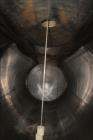 Used Zero Milk Cooling Tank, Model NV1500, 1,500 Gallon, 304 Stainless steel, Horizontal. Approximate 52